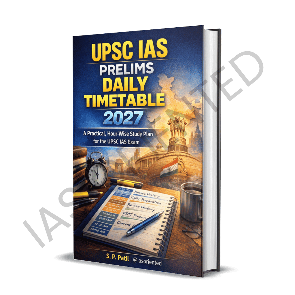 IAS Oriented-Study Timetable