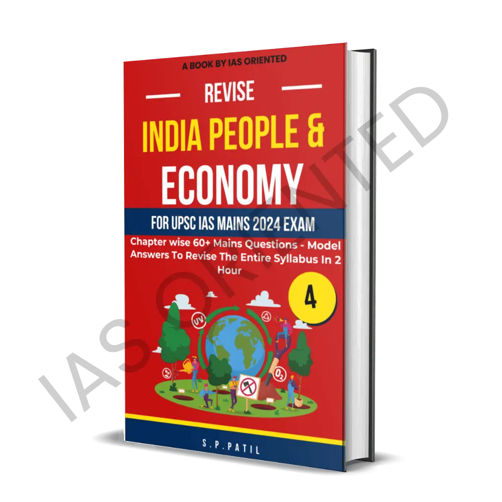 Revise India People & Economy For UPSC IAS 2024 Mains Exam