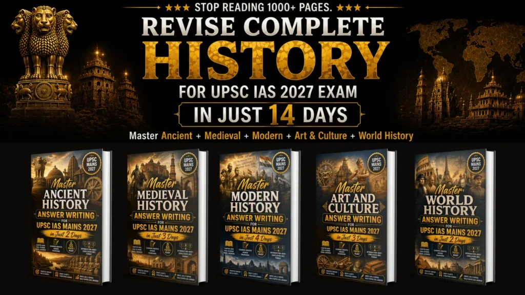 Revise Complete History for UPSC IAS 2027 Exam in Just 14 Days